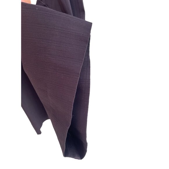 Elevenses Women's 30 inches waist / Size 2 Black High-Waisted Tie-Front Pants - Picture 9 of 10